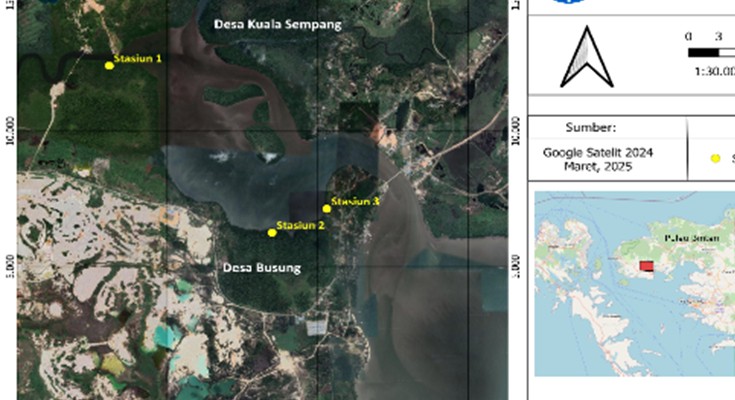 Peta lokasi penelitian